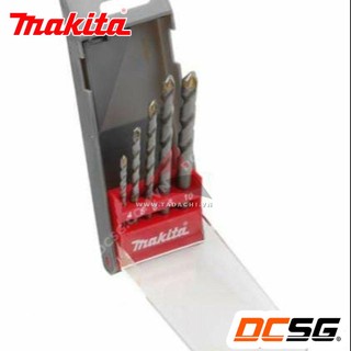 Bộ 05 mũi khoan tường Makita D-05175 | DCSG