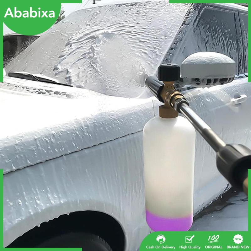 Bình Xịt Bọt Xà Phòng 1 / 4 inch Kết Nối Nhanh 1L Kèm 5 Đầu Phun Áp Suất Dùng Rửa Mặt