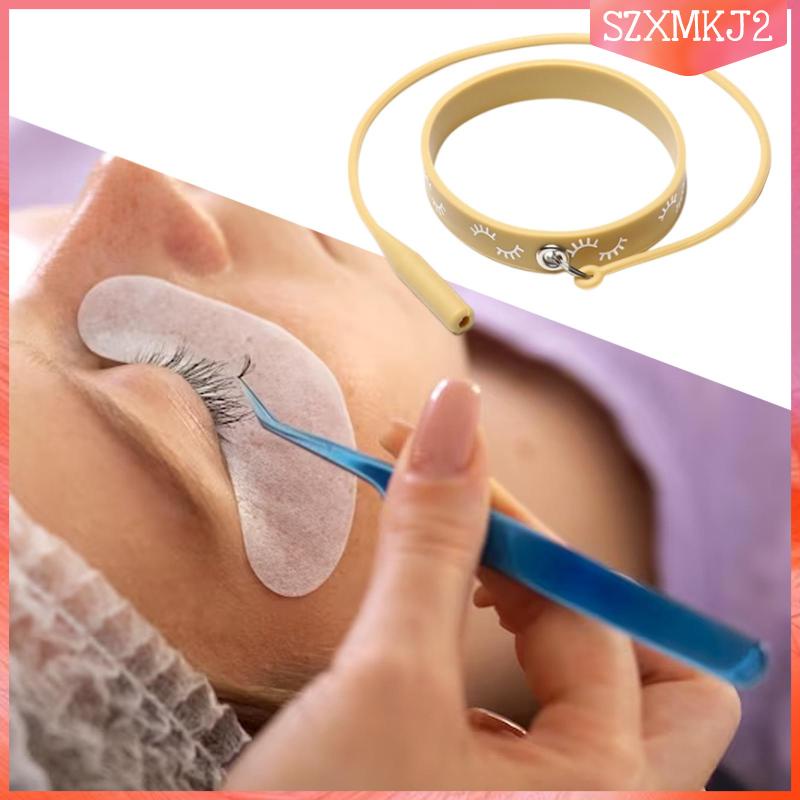 Giá Đỡ Nhíp Gắn Lông Mi Giả Bằng Silicone Tiện Dụng