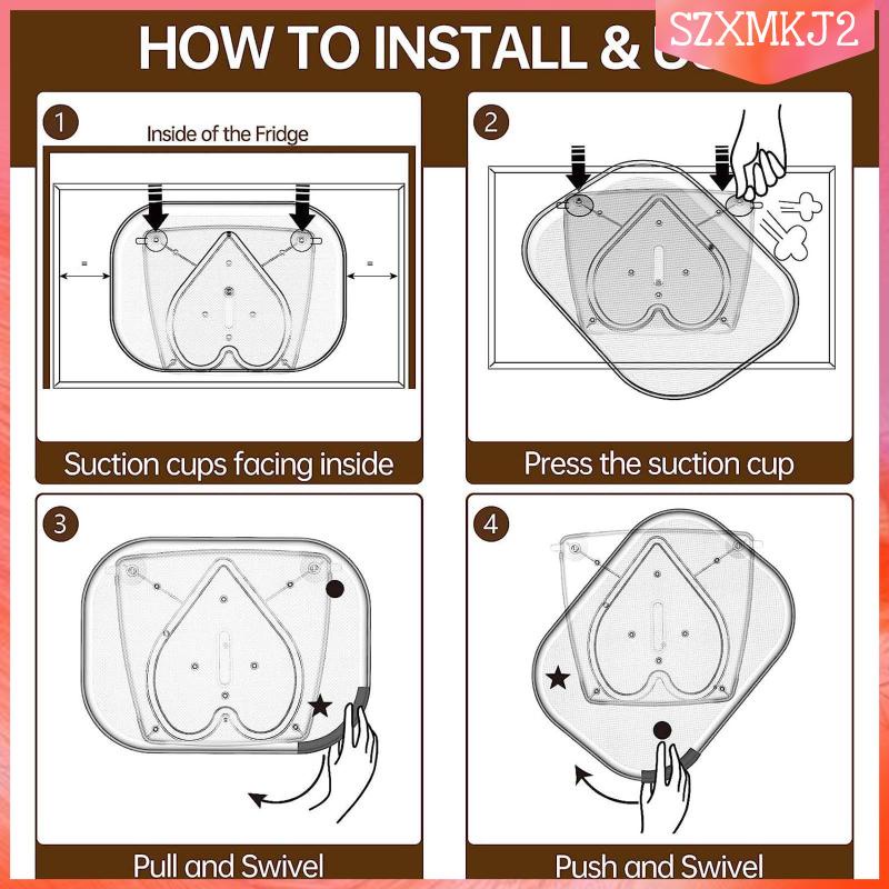 Khay Đựng Gia Vị Có Giác Hút Đa Chức Năng Tiết Kiệm Không Gian