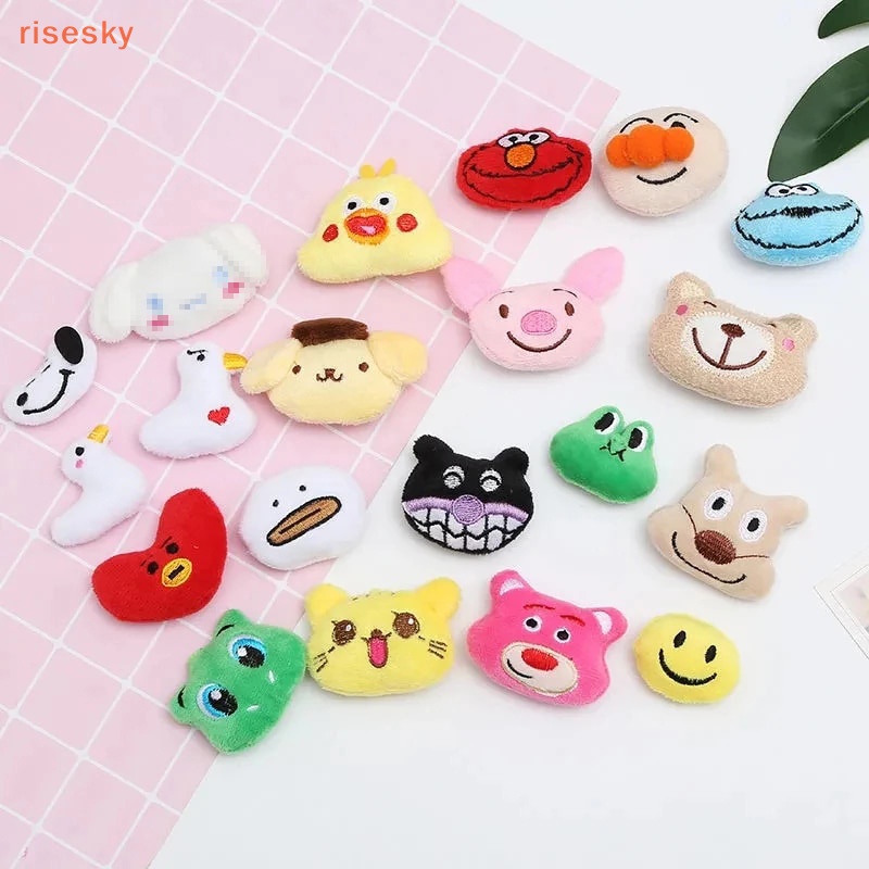 Bộ 10 Thú Nhồi Bông Mini Hình Động Vật Dễ Thương 5-6cm