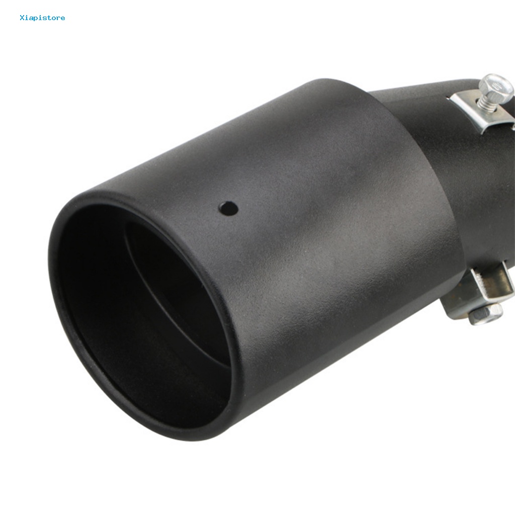[Xiapistore] Đầu Ống Xả Xe Hơi Bằng Thép Không Gỉ Phủ Lớp Hoàn Thiện Đơn Giản Thông Dụng
