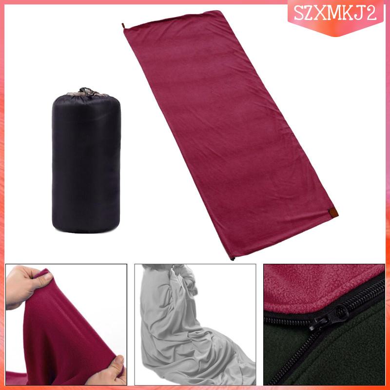 Túi Ngủ Cắm Trại Bằng Lông Cừu Giữ Lạnh Thời Tiết Lạnh