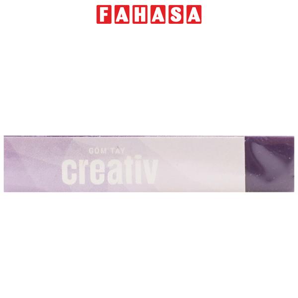 Gôm Tẩy Creativ - Thiên Long E-031 - Màu Tím