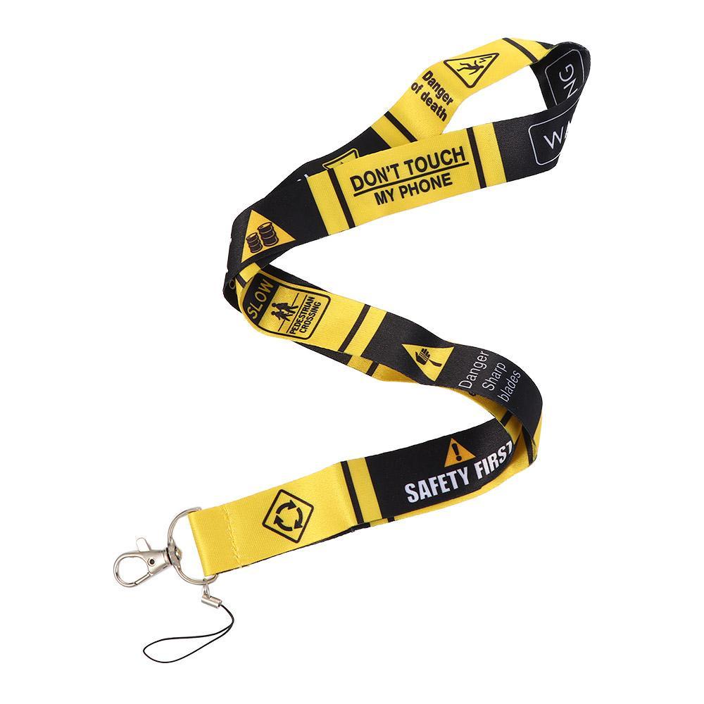Dây Treo Điện Thoại / camera / Chìa Khóa Cảnh Báo norman Có Vòng Nhẫn / Bảng Tên Và Ruy Băng