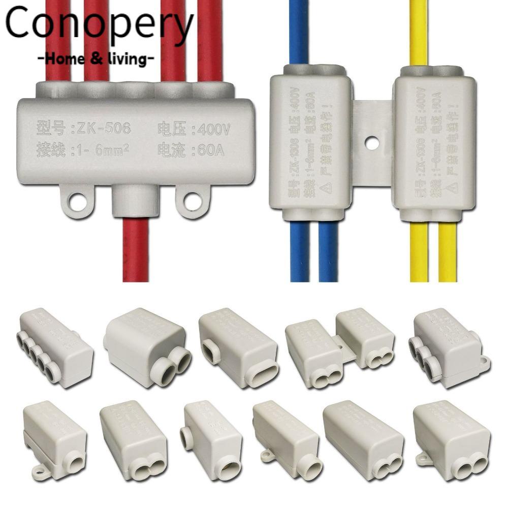 Conopery Khối Khóa Hộp Kết Nối Dây Điện Nhanh Chóng Loại T CONOPERY