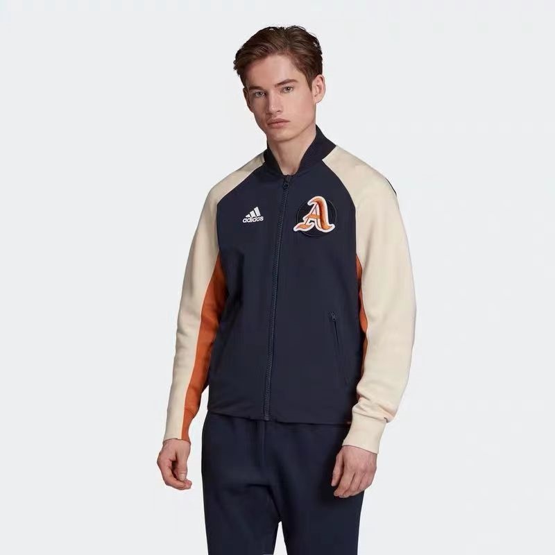 Áo Khoác Bóng Chày Thể Thao Dáng Rộng Thêu Logo Adidas Thời Trang Cho Nam Và Nữ
