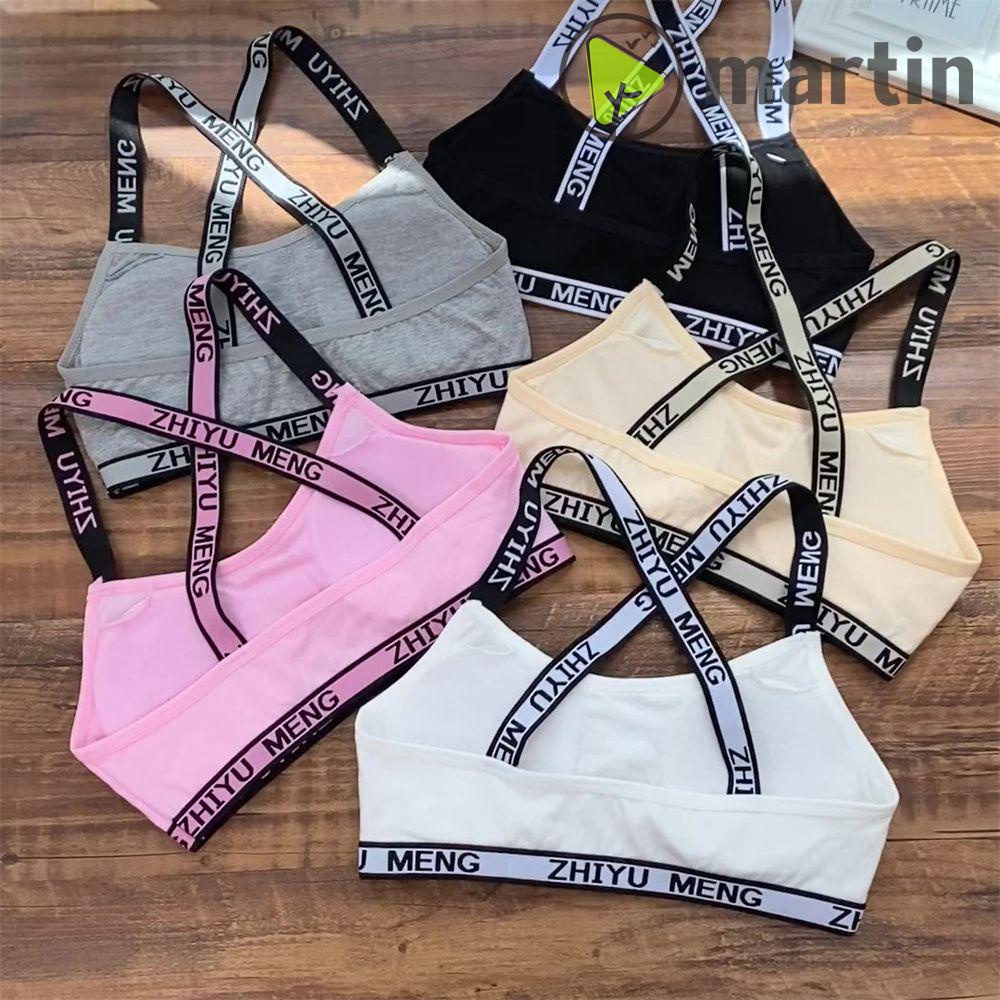 Áo Ngực Thể Thao MARTIN1 Có Mút Nâng Ngực Cho Nữ 8-14 Tuổi