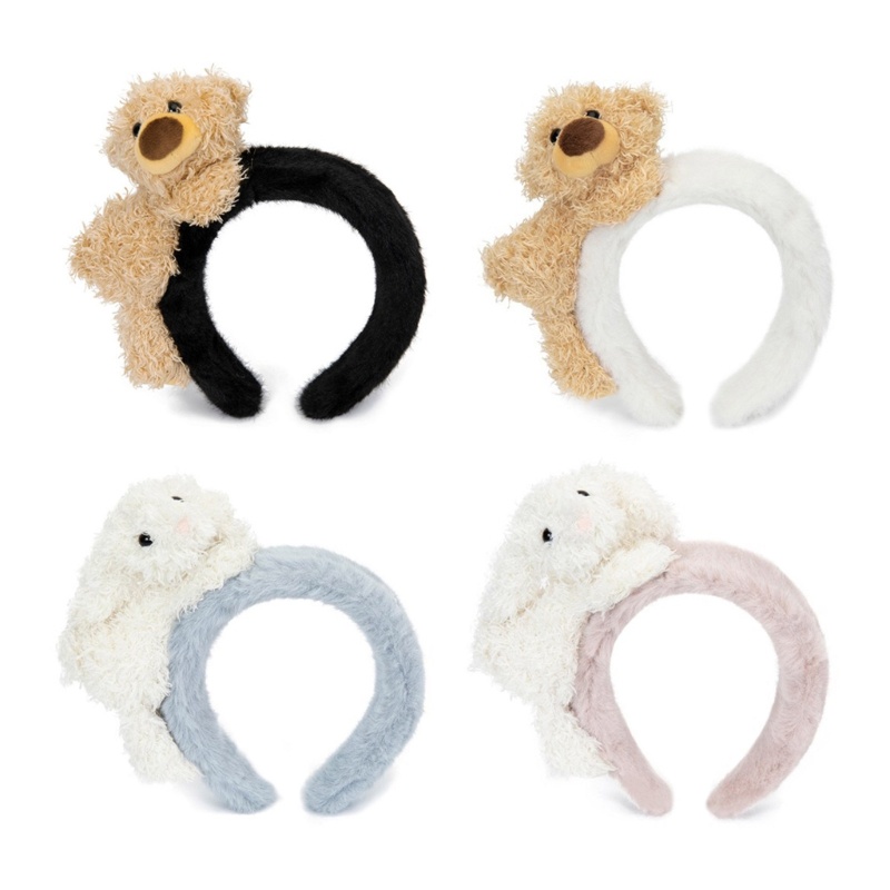 Băng Đô Cài Tóc Hình Gấu Hoạt Hình Cho Bé Gái