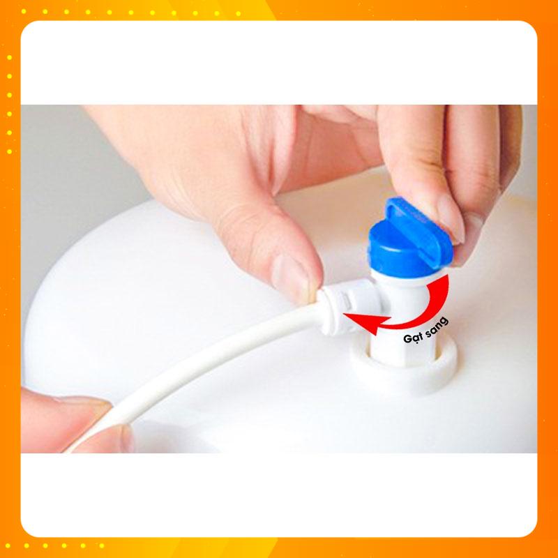 Van bình áp máy lọc nước RO, khoá bình áp, đầu ra ống dây 6mm nối nhanh cho máy lọc nước hàng Xịn