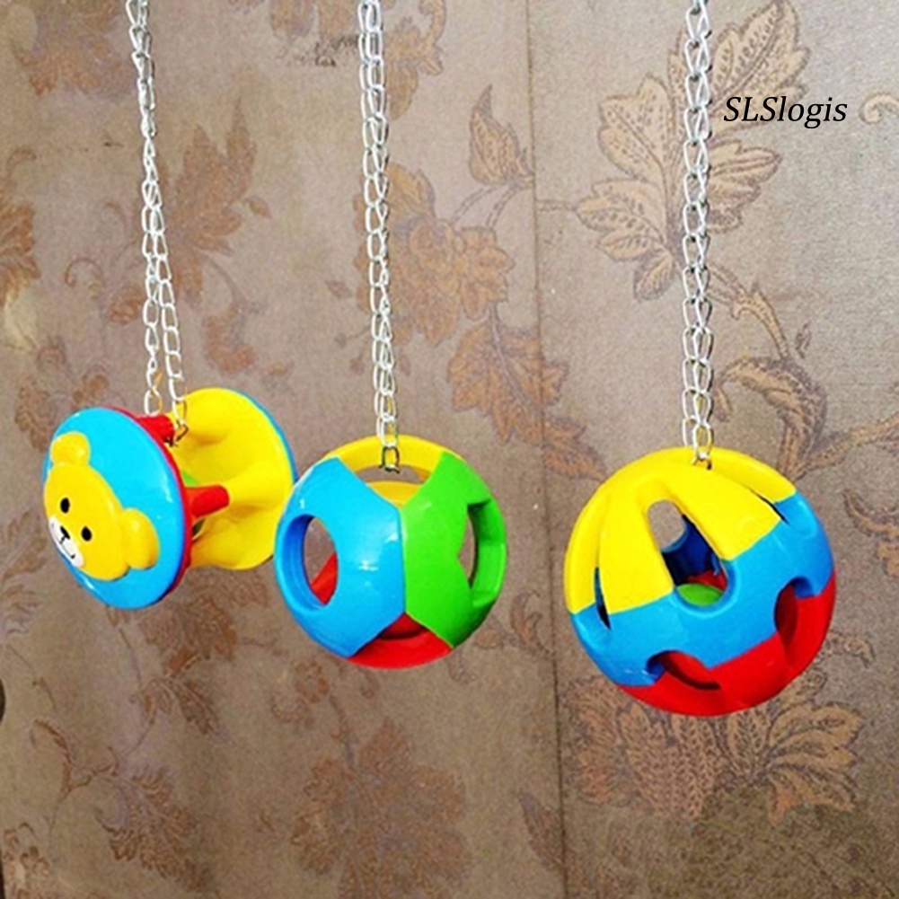 Bóng Đồ Chơi Bằng Nhựa Dễ Thương Cho Chim Vẹt