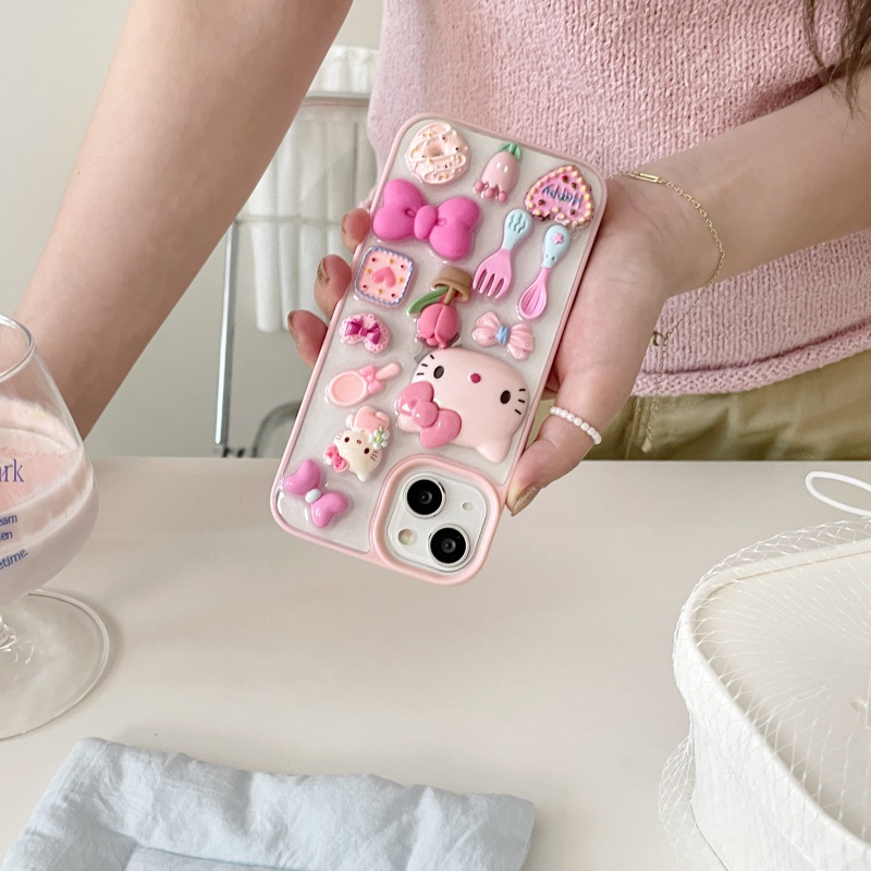 Ốp Điện Thoại Cứng Hình Mèo 3D Cho iPhone 14 14Pro 14promax 11 12 12Pro 12promax 13 13Pro 13promax iPhone 11