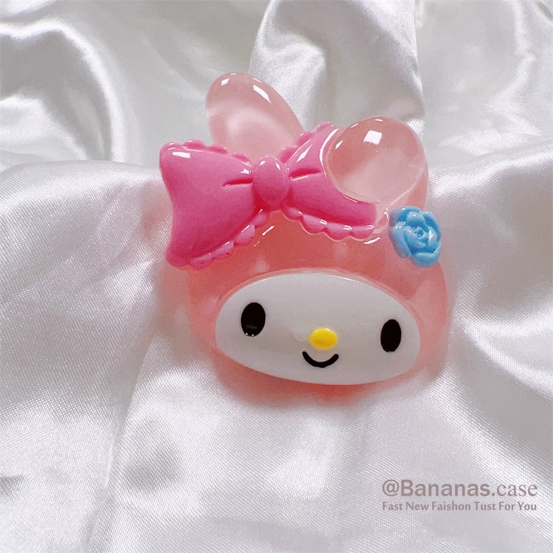 Giá Đỡ Điện Thoại Dạng Nhẫn Hình Hoạt Hình 3D Dễ Thương