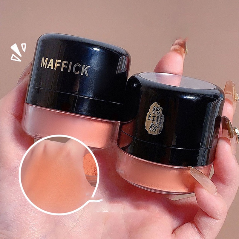 Phấn Má Hồng Maffick Chống Thấm Nước Màu Sắc Tự Nhiên YR