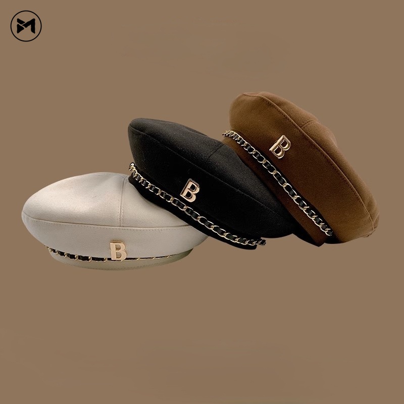 Nón Beret Họa Sĩ Thời Trang Hàn Quốc Phong Cách Retro Mới 2023