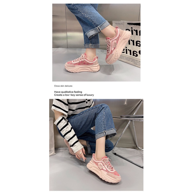 Giày Thể Thao Canvas Thời Trang Cho Nữ#039; S Giày Thể Thao Mũi Tròn Đế Dày Phong Cách Pháp Thời Trang Xuân Hè 2023 Mới