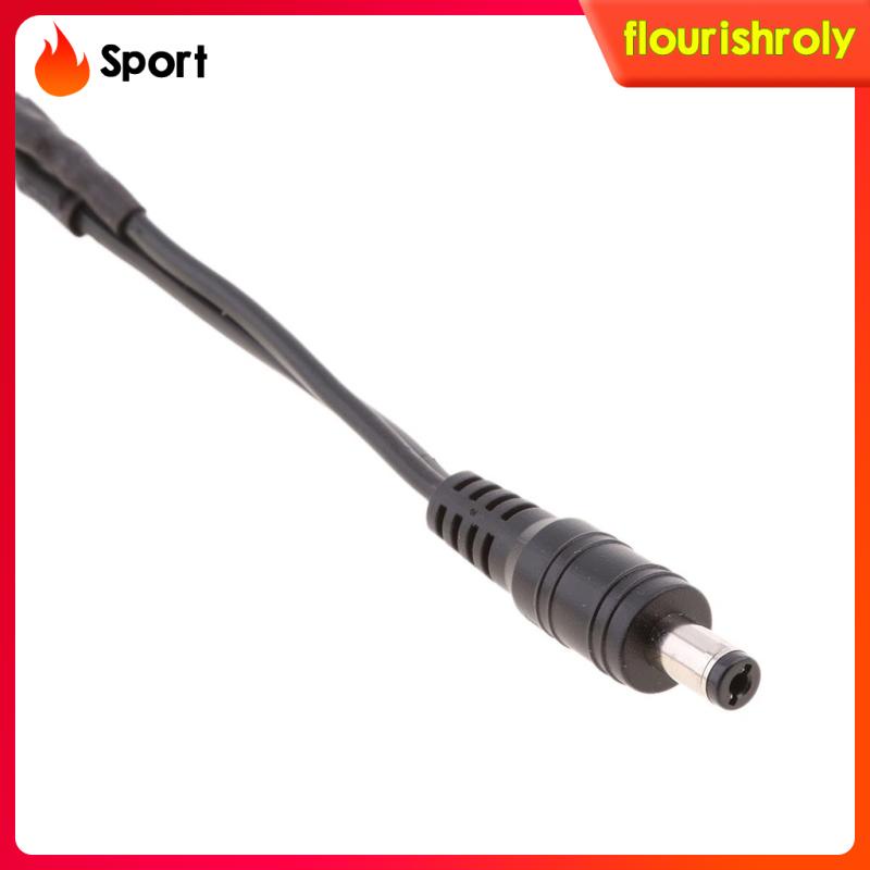 Dây Cáp Chia Nguồn DC 1 Male Sang 2 Female Jack 12V 5.5X2.1Mm