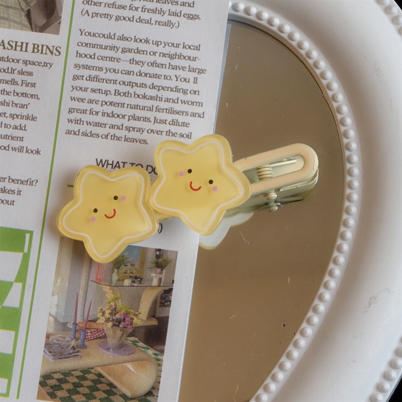 Kẹp Tóc Hình Ngôi Sao Năm Cánh Dễ Thương Cho Nữ