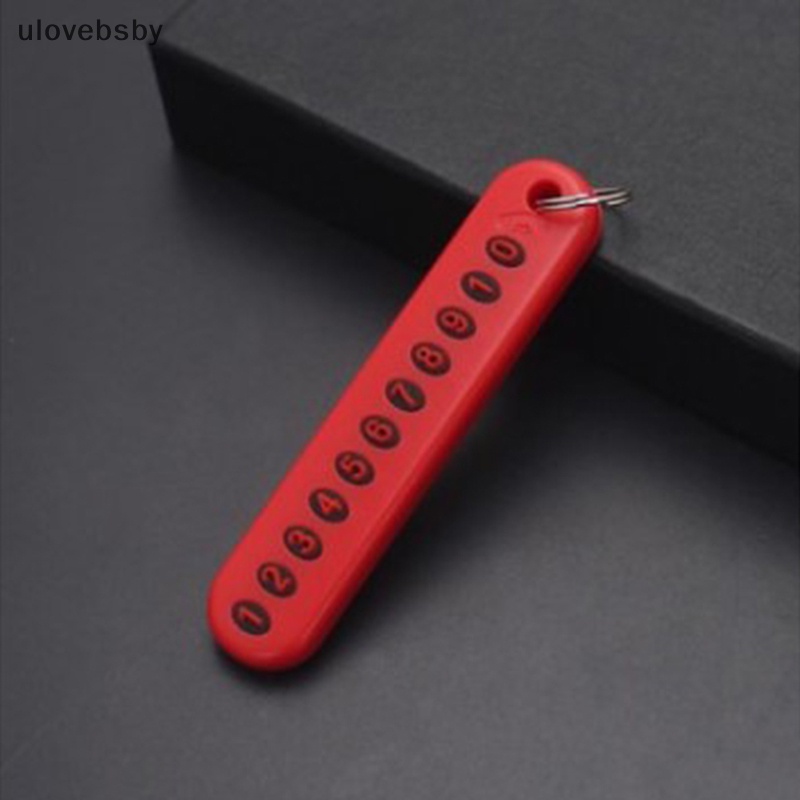 Ulovebsby Dây Móc Điện Thoại Gắn Bảng Số Xe Hơi Chống Thất Lạc