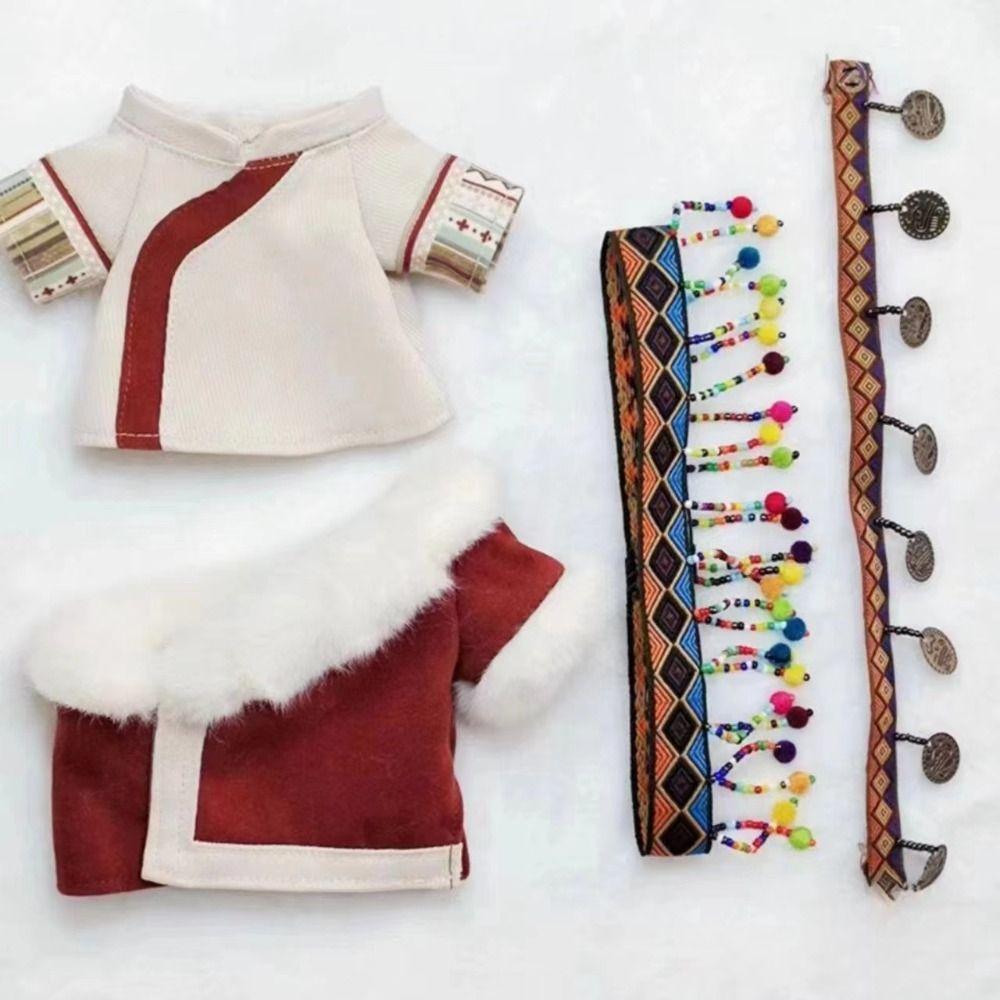 Bộ Đồ Thời Trang Trung Hoa Xinh Xắn Dành Cho Búp Bê 20cm