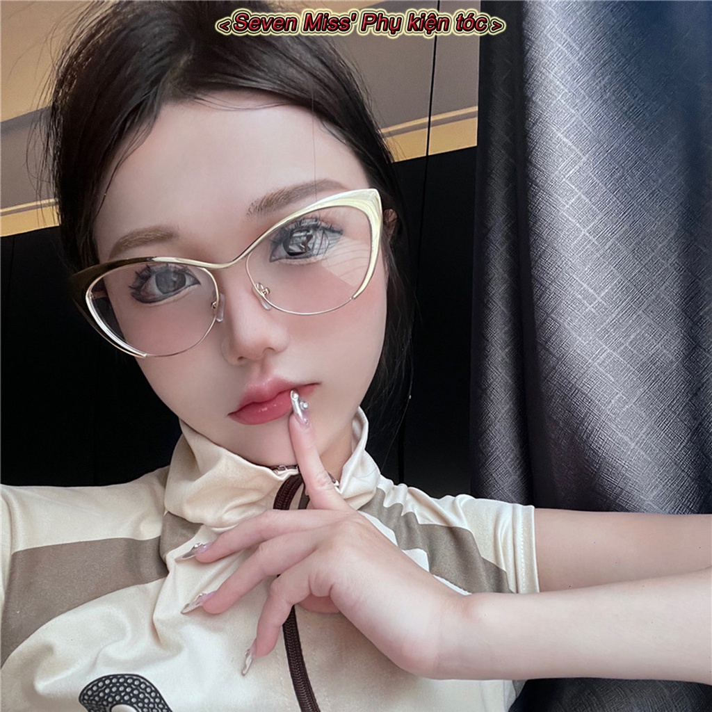 SevenMiss Kính Mắt Mèo Chống Ánh Sáng Xanh