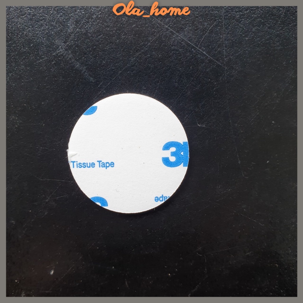 Miếng dán 3M với 2 mặt siêu dính, gắn giá đỡ điện thoại trên ô tô, camera hành trình