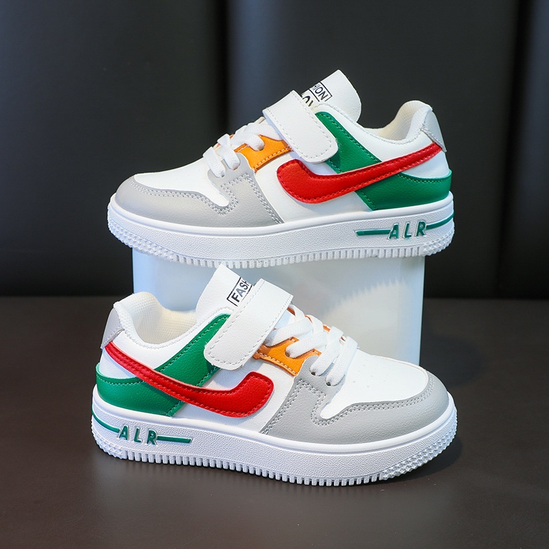 Giày Sneaker Đế Mềm Phối Lưới Thoáng Khí Thời Trang Xuân Hè 2022 Cho Bé
