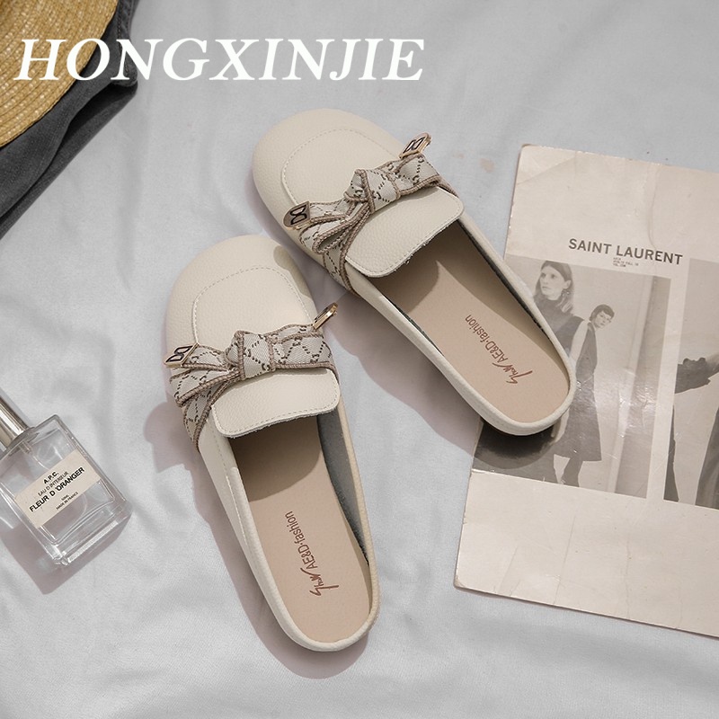 HONGXINJIE dép sandal nữ dép đi biển 2023 HOTSALE Dép cổ điển 073108
