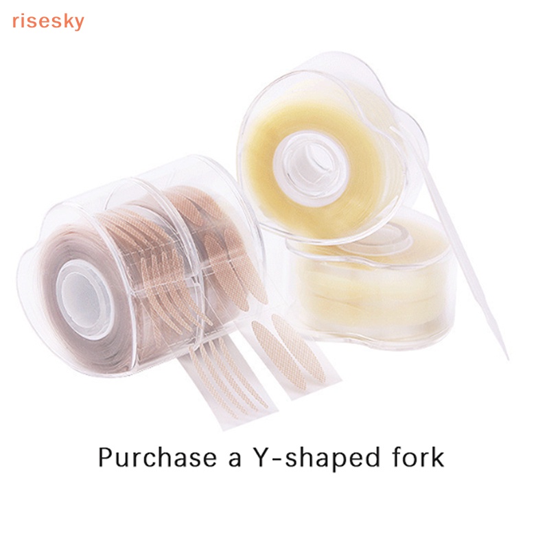 Bộ 600 Miếng Dán Kích Mí Trong Suốt Màu Sắc Be Vô Hình