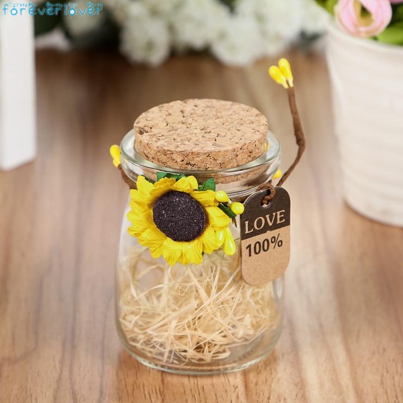 Set 100 Hoa Hướng Dương Giả Dùng Để Trang Trí