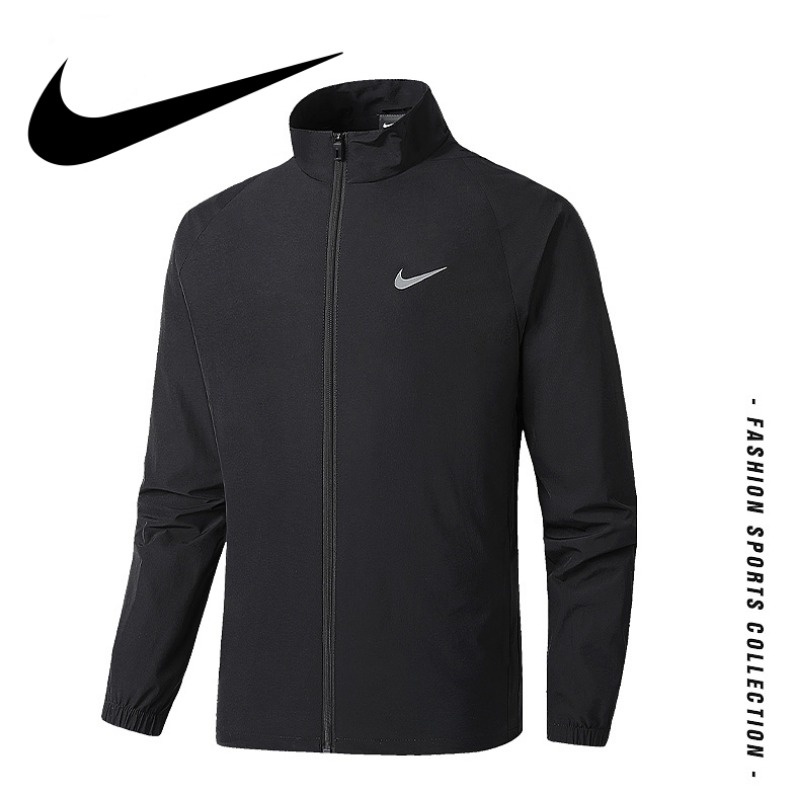 Áo Khoác Thể Thao Nike 100% Chính Hãng Chống Gió Thoải Mái Cho Nam