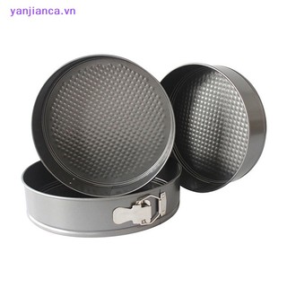 Yanca round springform pan non cheesecake mold with removable bottom baking mold bakeware spring form cake tin vn