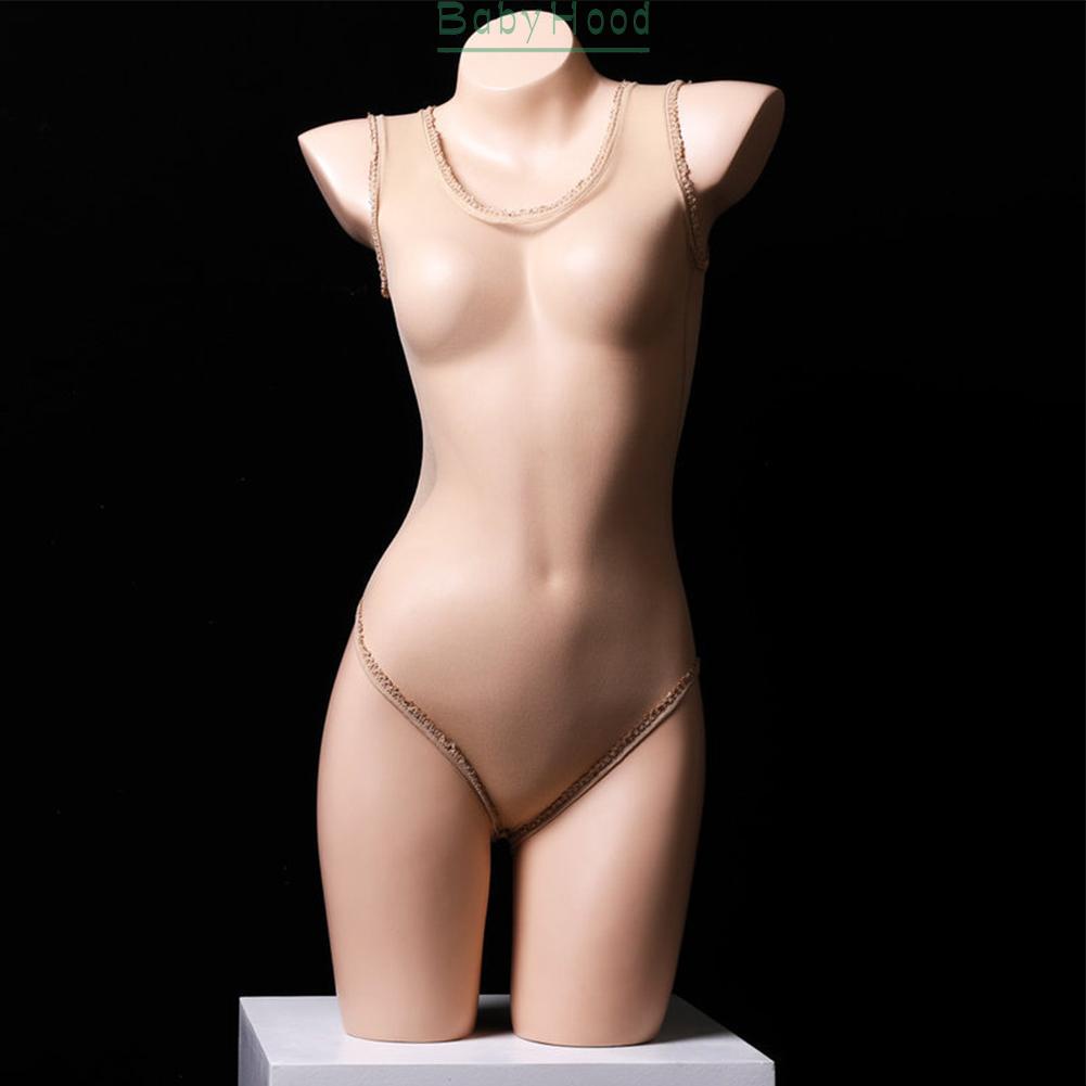 Womens See-through Stockings Stretch Bodysuit High Cut Mesh Sheer Nightwear#BBHOOD