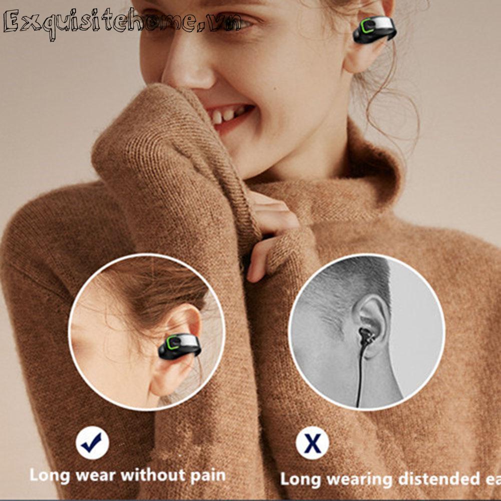 Tai nghe earclip tai nghe dẫn truyền xương tương thích bluetooth tai nghe thể thao