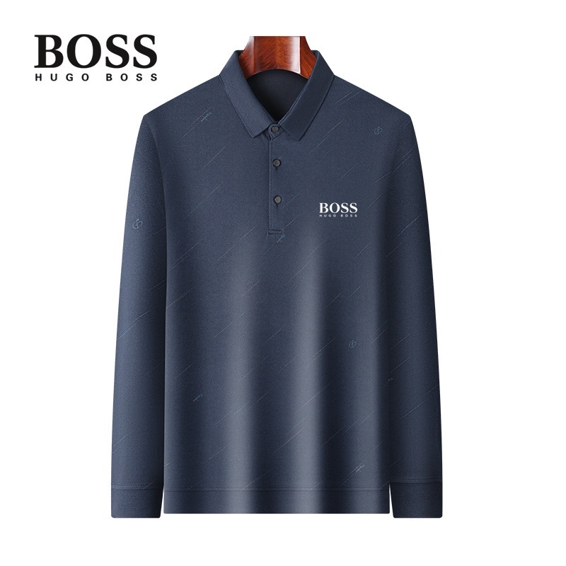 Áo Thun polo Sếp Tay Dài Xu Hướng Mới Xuân Thu Cho Nam