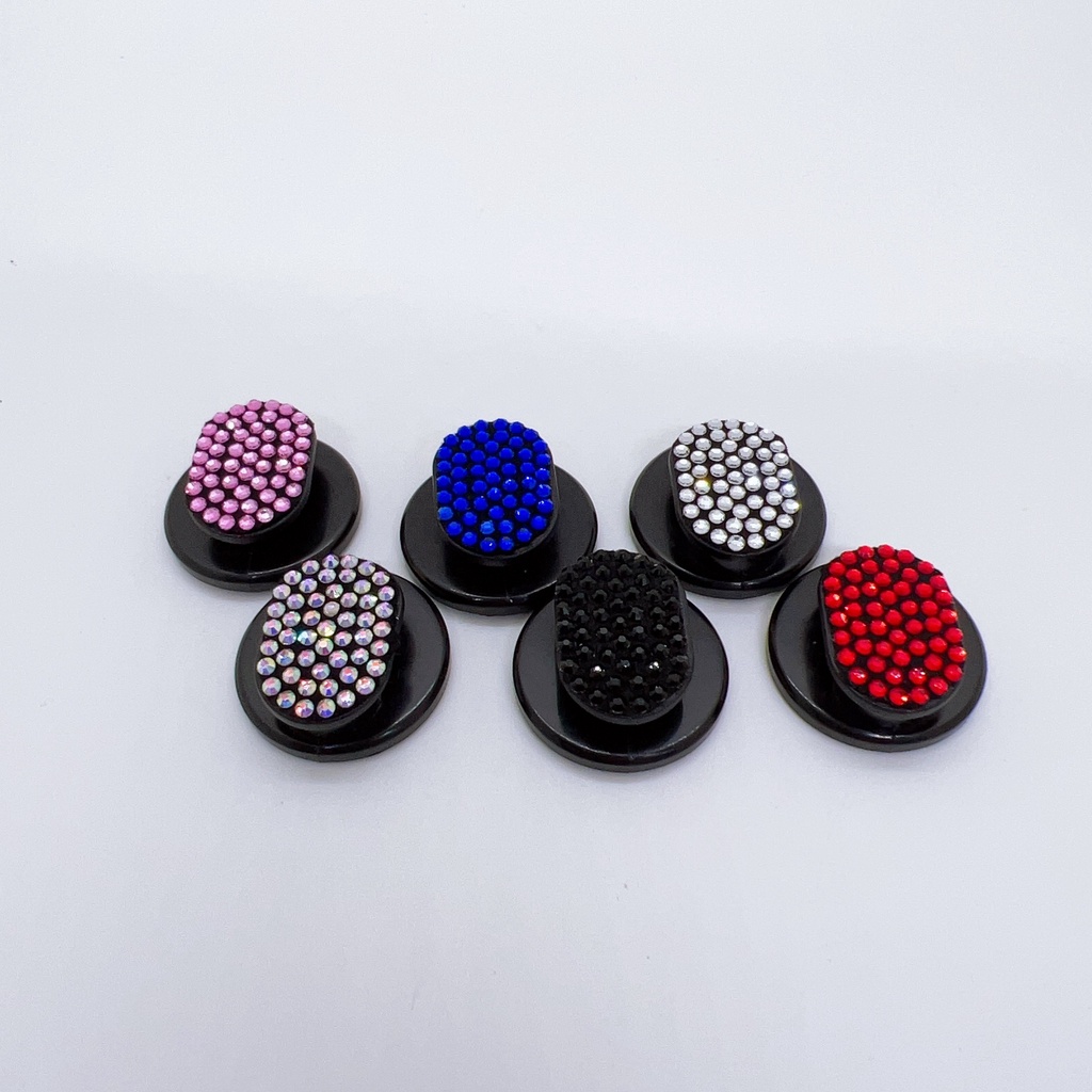 Móc treo đồ ô tô đính đá, móc treo mini phụ kiện ô tô, móc treo trang trí xe hơi, treo khẩu trang, dây sạc, tai nghe