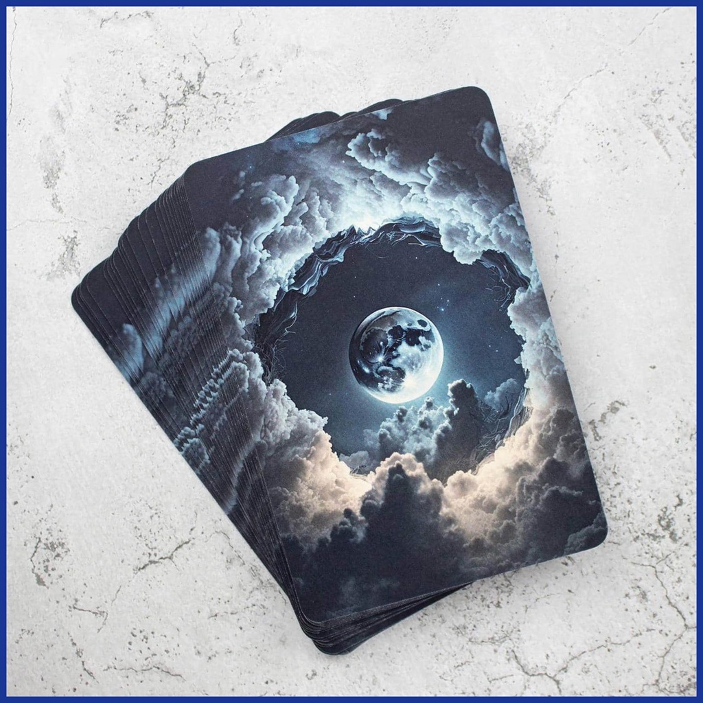 44 thẻ / bộ thẻ bói toán bộ bài tarot the moonlight night oracle card deck công cụ bói toán trò chơi bói toán aiavn