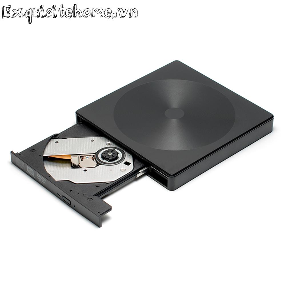 Hộp đựng dc 12v dvd / cd-rom usb3.0 + type-c vỏ ổ đĩa quang ngoài cho máy tính xách tay