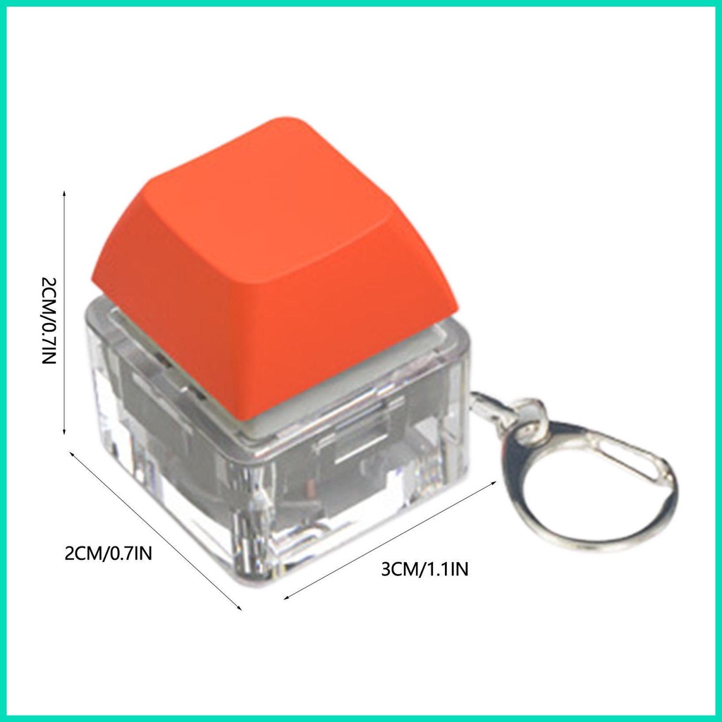 Bàn phím keychain bàn phím cơ trục tester đồ chơi thư giãn nút thần tài đồ chơi ngón tay giảm căng thẳng quà tặng cho hjuvn