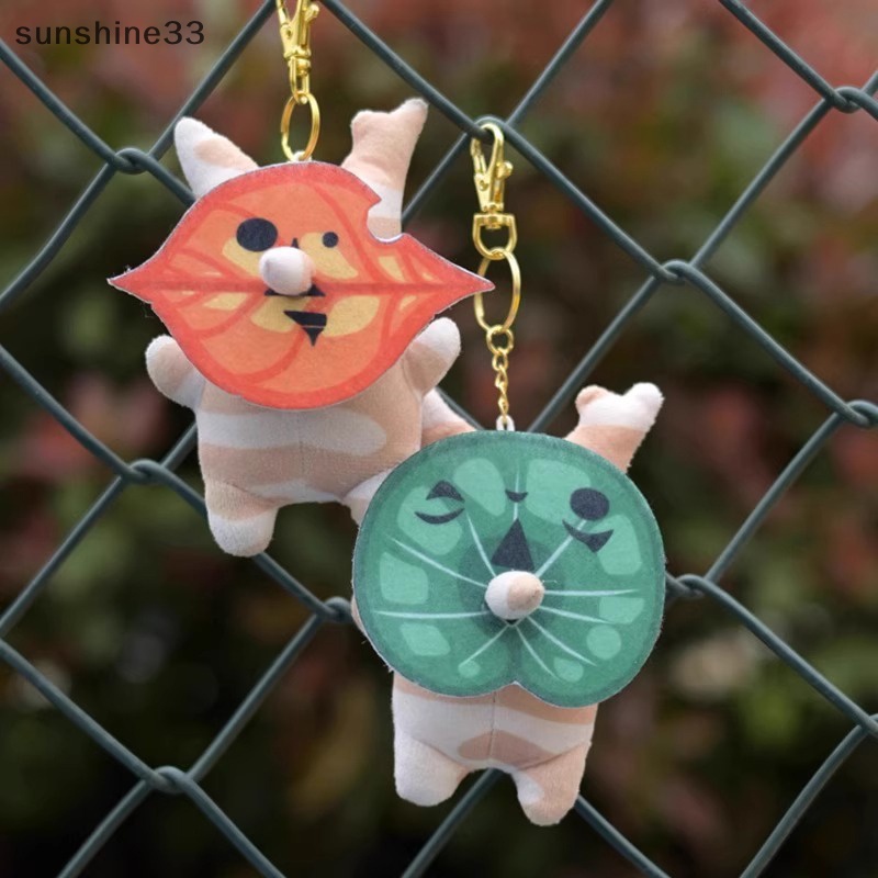 Su korok búp bê sang trọng mặt dây chuyền móc khóa trò chơi hành động hình anime phụ kiện hoạt hình vòng chìa khóa xe quà tặng sinh nhật người hâm mộ bộ sưu tập n