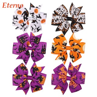 Halloween nơ kẹp ma kẹp tóc barrettes mũ trẻ em phụ kiện tóc cho trẻ em