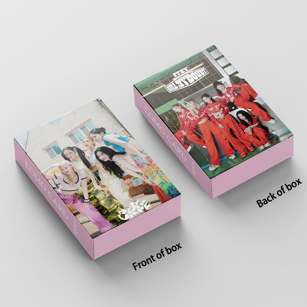 Linxx 55 chiếc itzy cake album lomo card kpop photocards series bưu thiếp