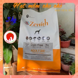 Thức ăn cho chó lớn hạt mềm Zenith túi 3kg