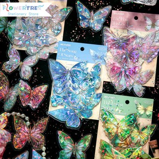 20 cái bướm shadow stickers tạp chí scrapbook decor sticker