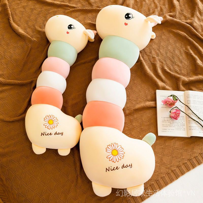 Cute giraffe plush toy doll doll pillow sleeping with children's doll Doll Doll bed leg clip 10RJ