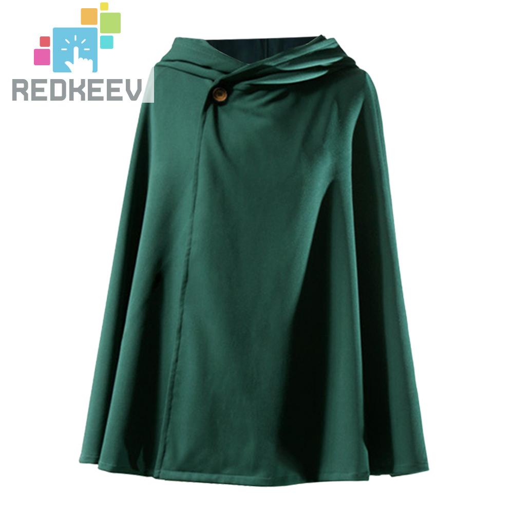 Anime hoodies legion uniform unisex green black cloak cape cosplay costume