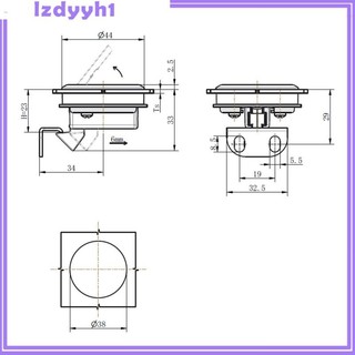 Flush pull latch cửa tủ phần cứng marine pull latch lift handle cứng cáp
