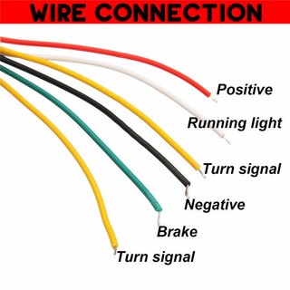 Turn Signal Strip Light DC12V Flowing Tail Motorcycle LED Sequential Switchback