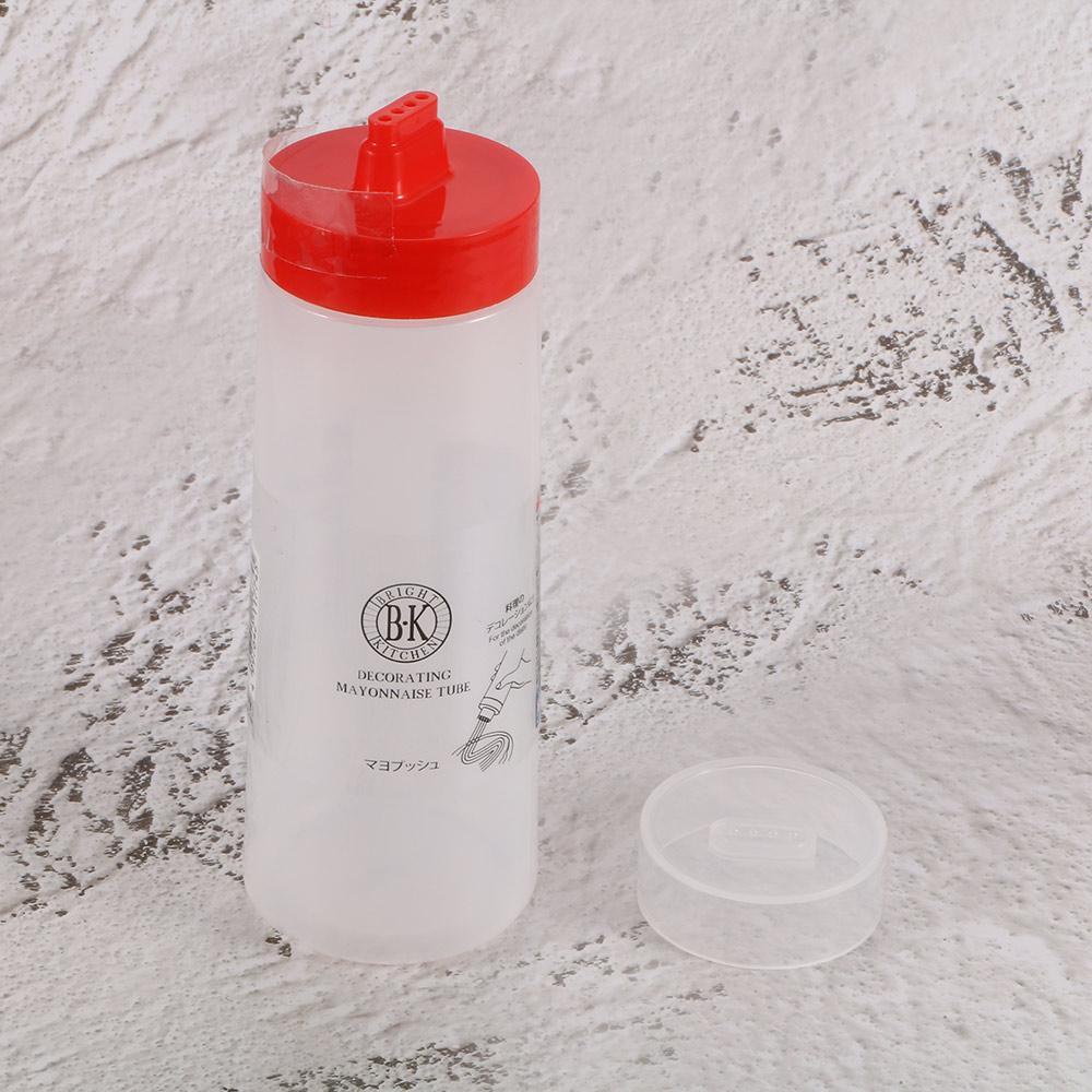 Dụng cụ nhà bếp Loại bóp Chai nước sốt Mayonnaise silicon an toàn cho gia vị sốt cà chua