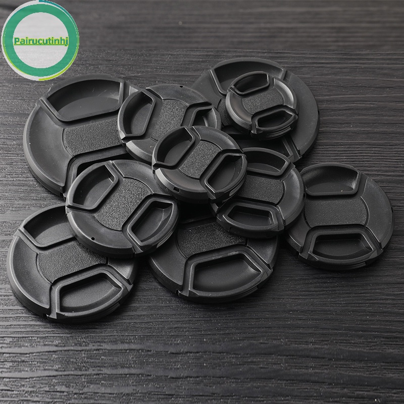 Cặp Nắp Đậy Ống Kính Máy Ảnh 40.5mm 49mm 52mm 55mm 58mm 62mm 67mm 72mm 77mm 82mm vn